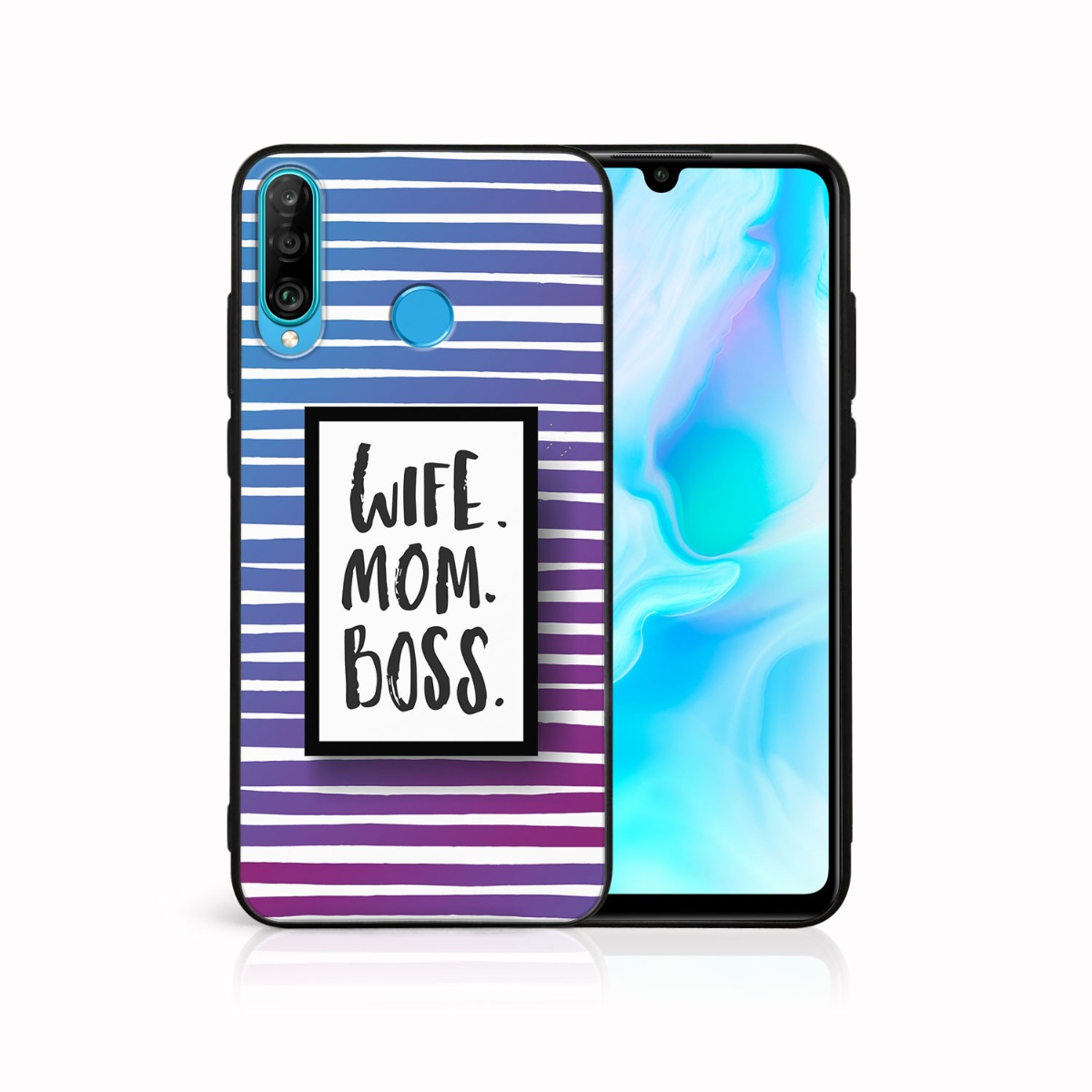 E-shop MY ART Ochranný kryt Huawei P30 Lite WIFE (001)