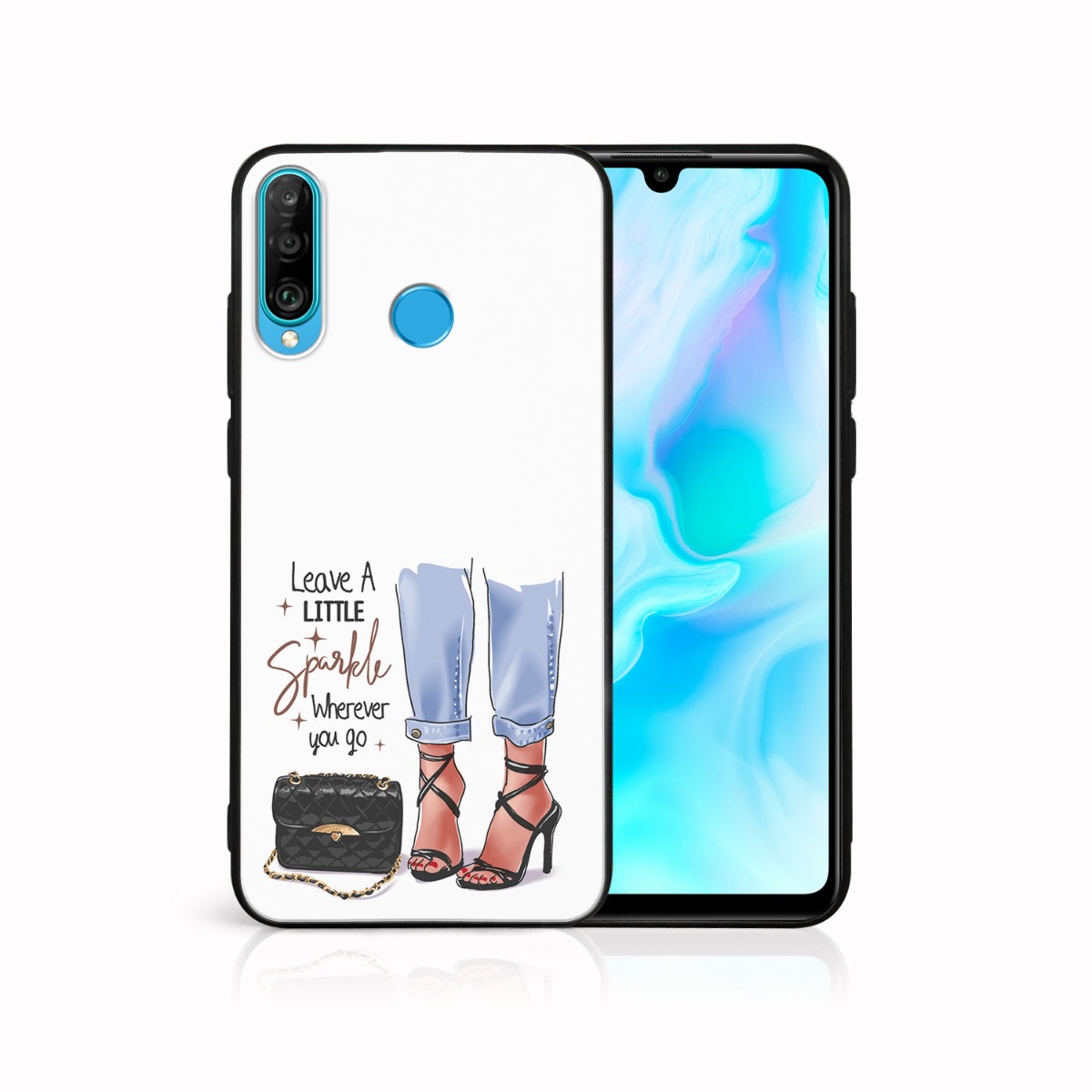 E-shop MY ART Ochranný obal Huawei P30 Lite SHOES (061)