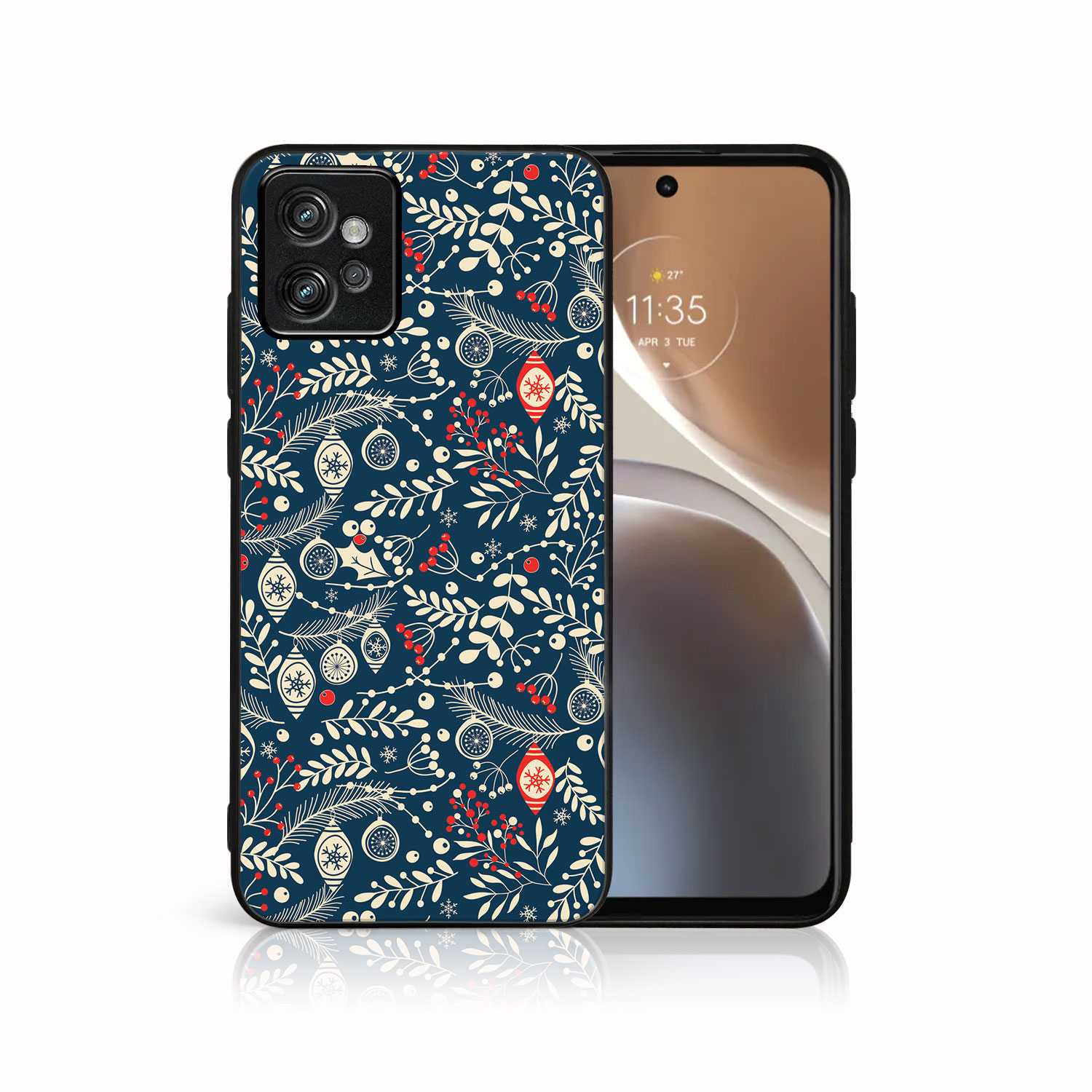 E-shop MY ART Kryt s vianočným dizajnom Motorola Moto G32 MISTLETOE (070)