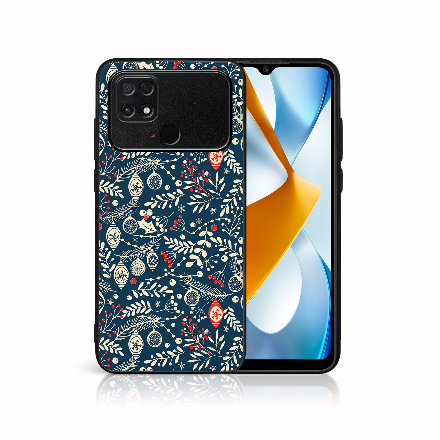 E-shop MY ART Kryt s vianočným dizajnom Xiaomi Poco C40 MISTLETOE (070)