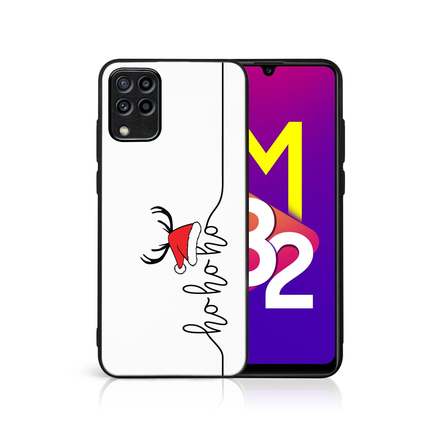 E-shop MY ART Kryt s vianočným dizajnom Samsung Galaxy M33 5G HOHOHO (073)