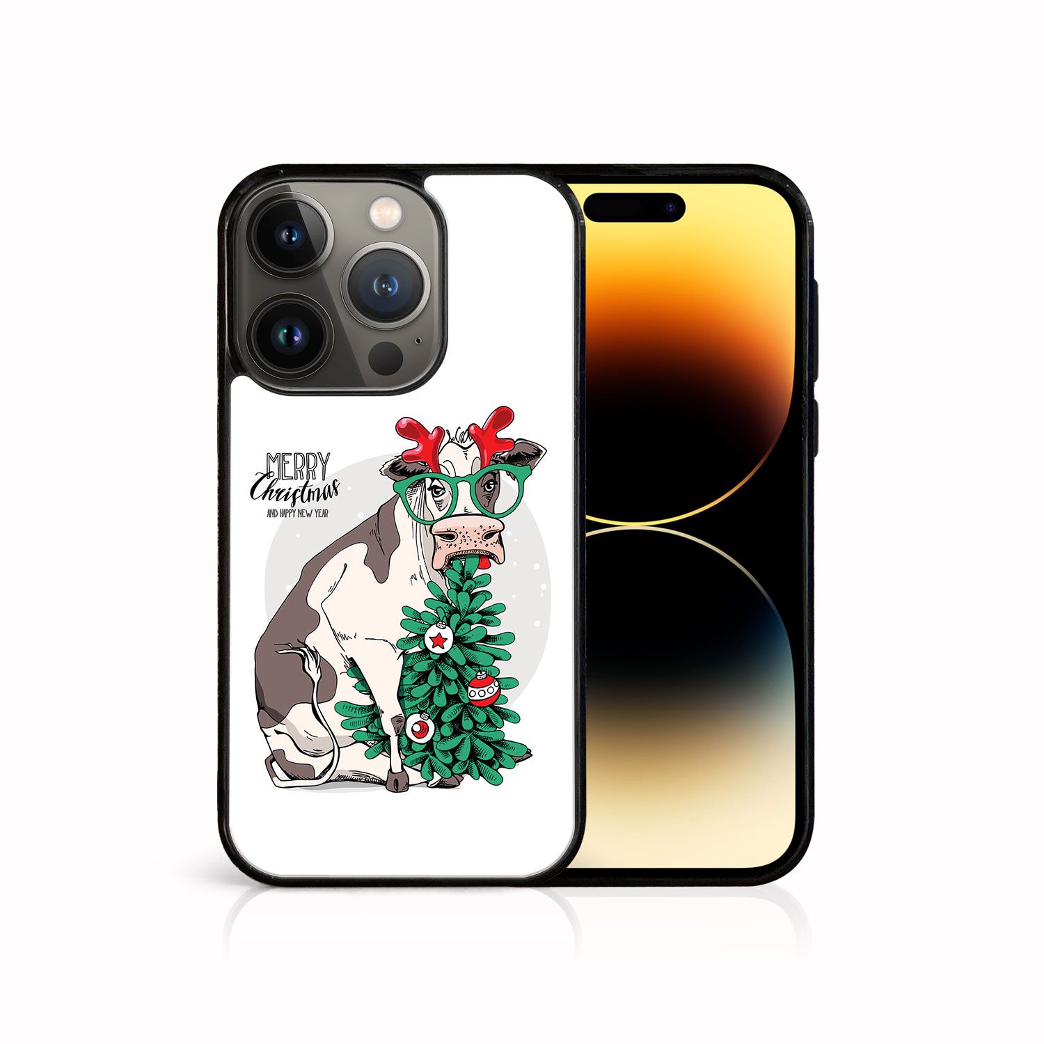 E-shop MY ART Kryt s vianočným dizajnom Apple iPhone 14 Pro Max MERRY CHRISTMAS (074)