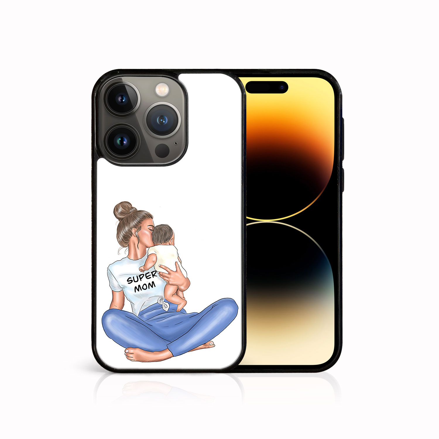 E-shop MY ART Ochranný kryt pre Apple iPhone 14 Pro Max SUPERMOM (112)