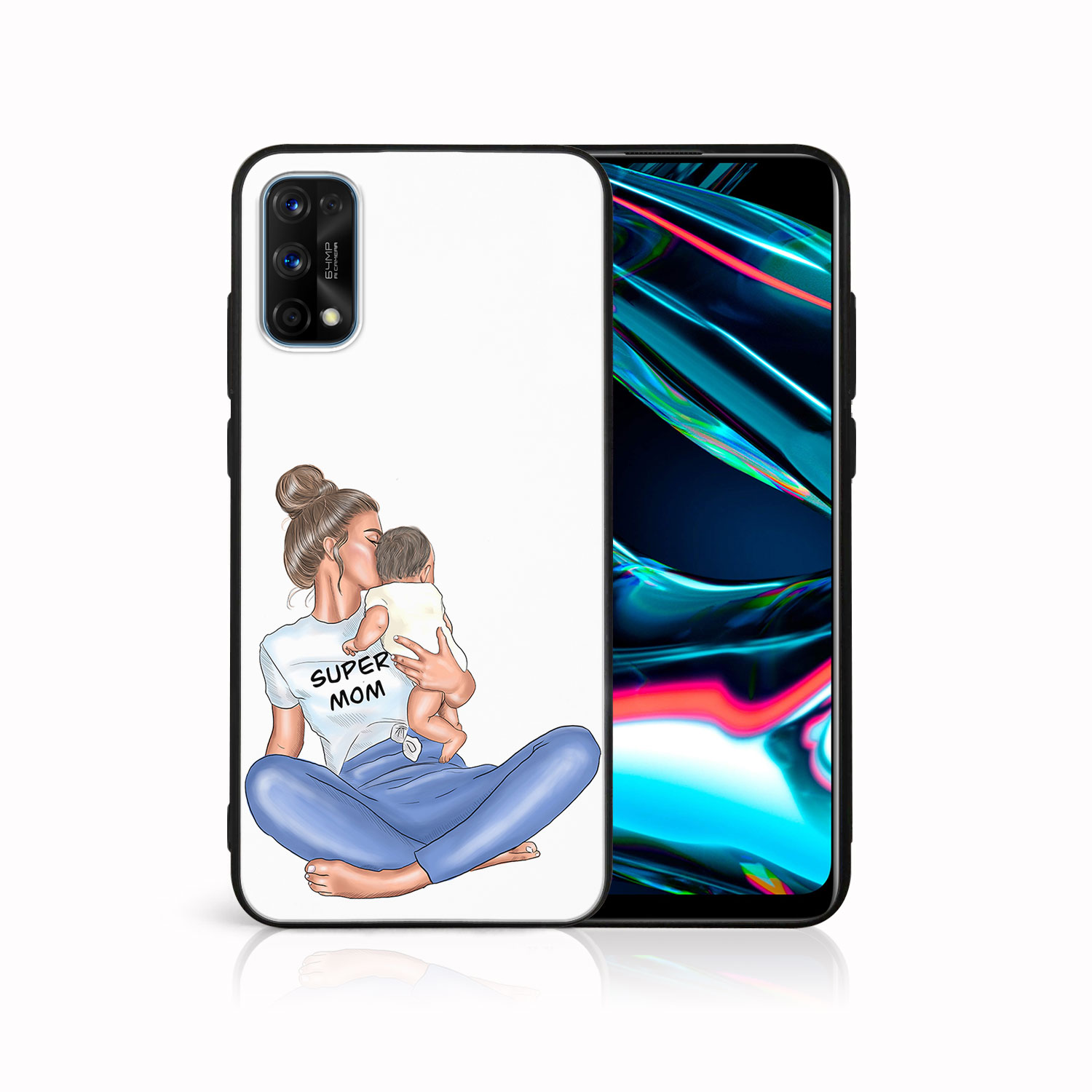 E-shop MY ART Ochranný kryt Realme 7 Pro SUPERMOM (112)