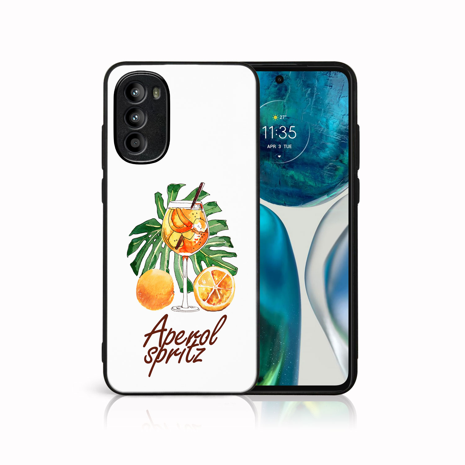 E-shop MY ART Ochranný obal Motorola Moto G52 APEROL (127)