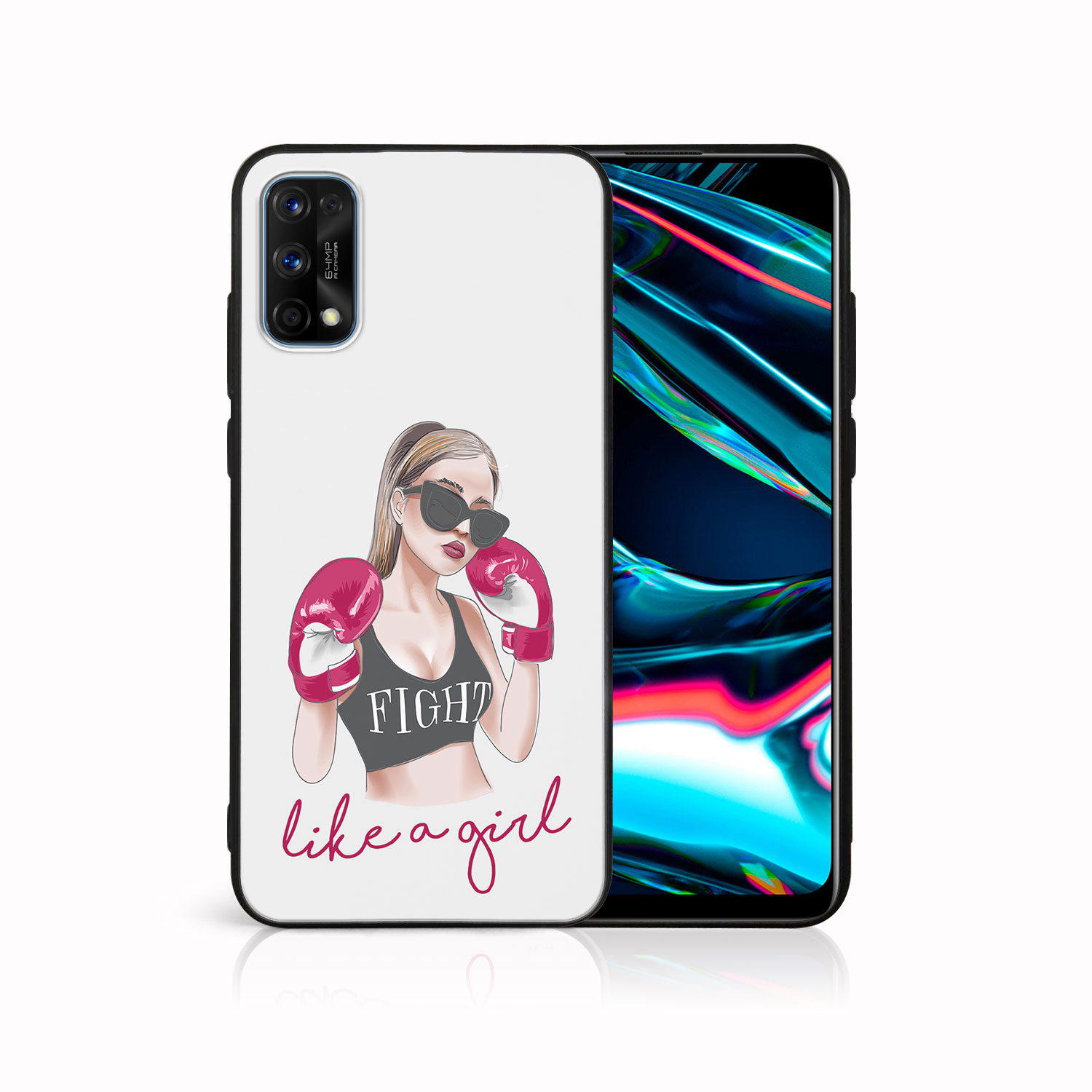E-shop MY ART Ochranný kryt Realme 7 Pro FIGHTER (133)