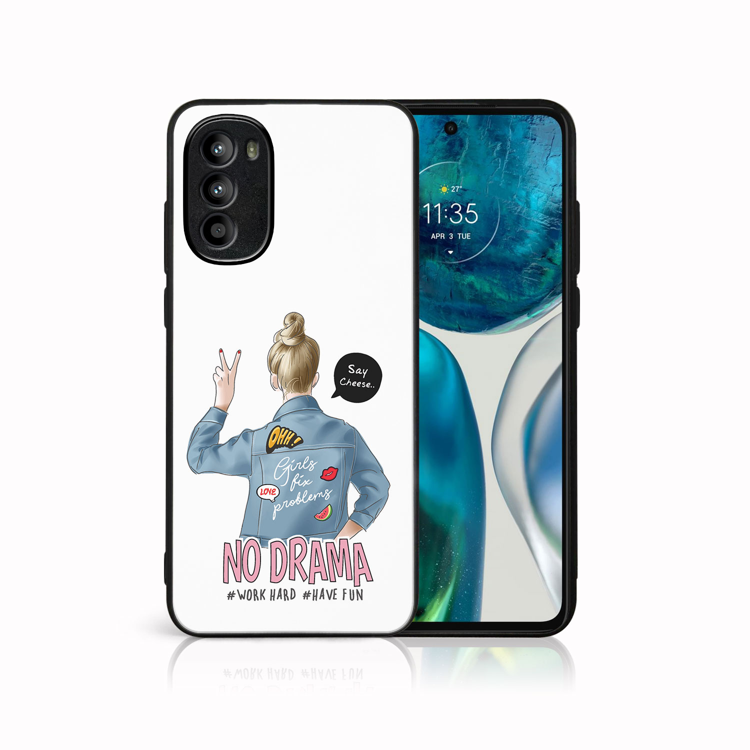 E-shop MY ART Ochranný obal Motorola Moto G52 NO DRAMA (138)