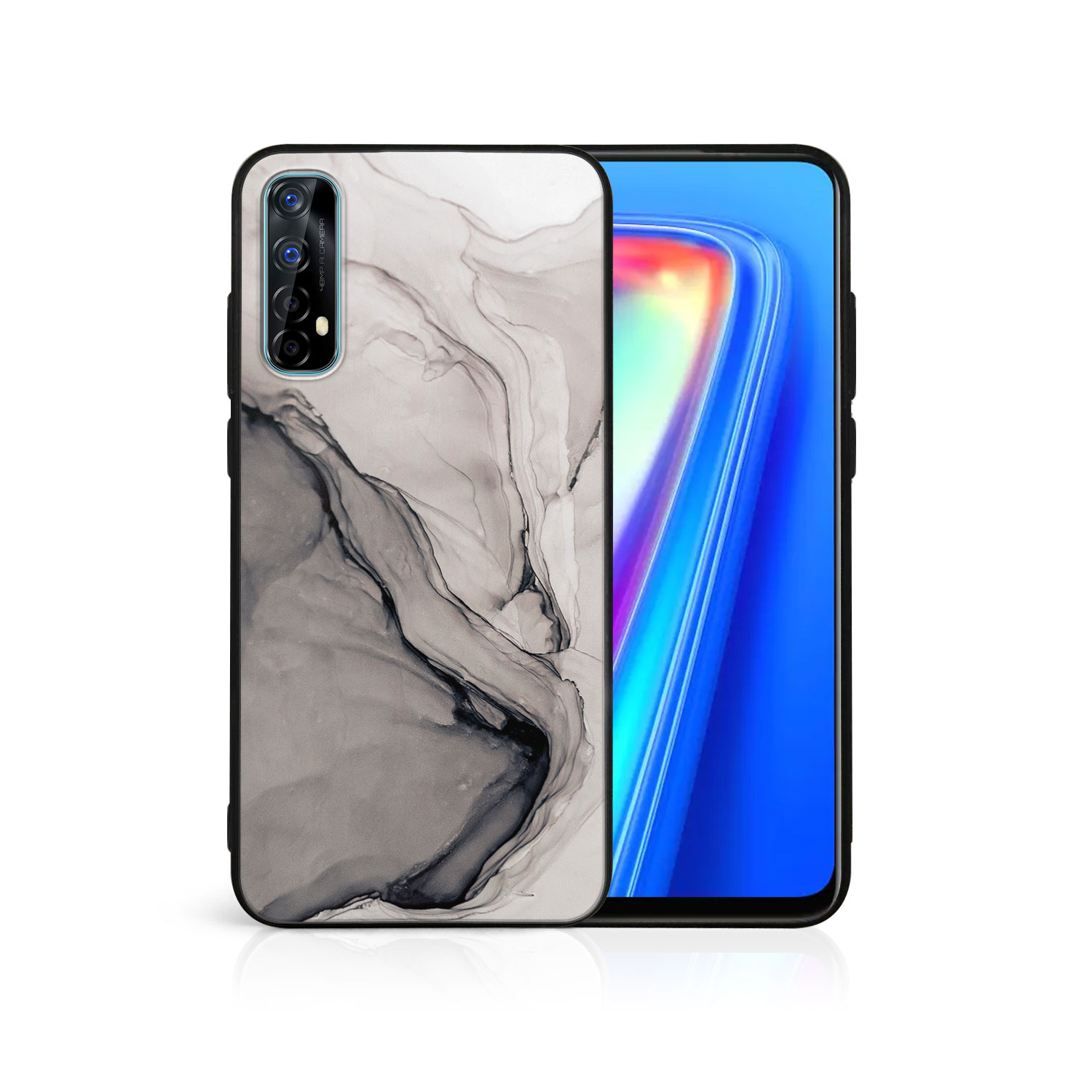 E-shop MY ART Ochranný kryt Realme 7 BLACK INK (146)