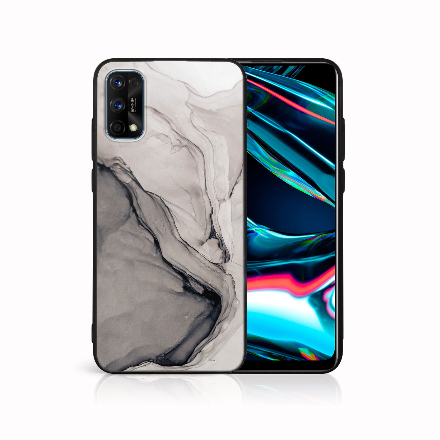 E-shop MY ART Ochranný kryt Realme 7 Pro BLACK INK (146)