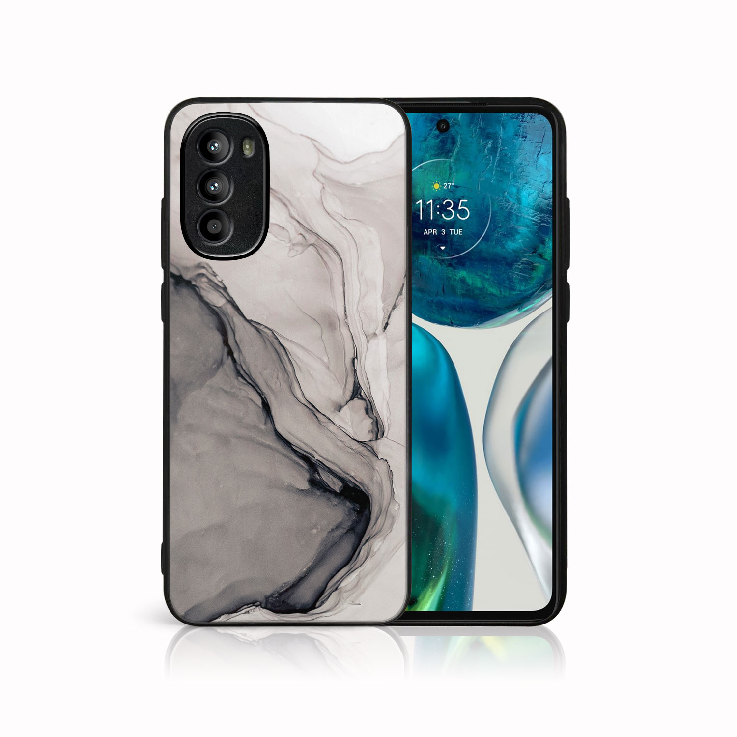 E-shop MY ART Ochranný obal Motorola Moto G52 BLACK INK (146)