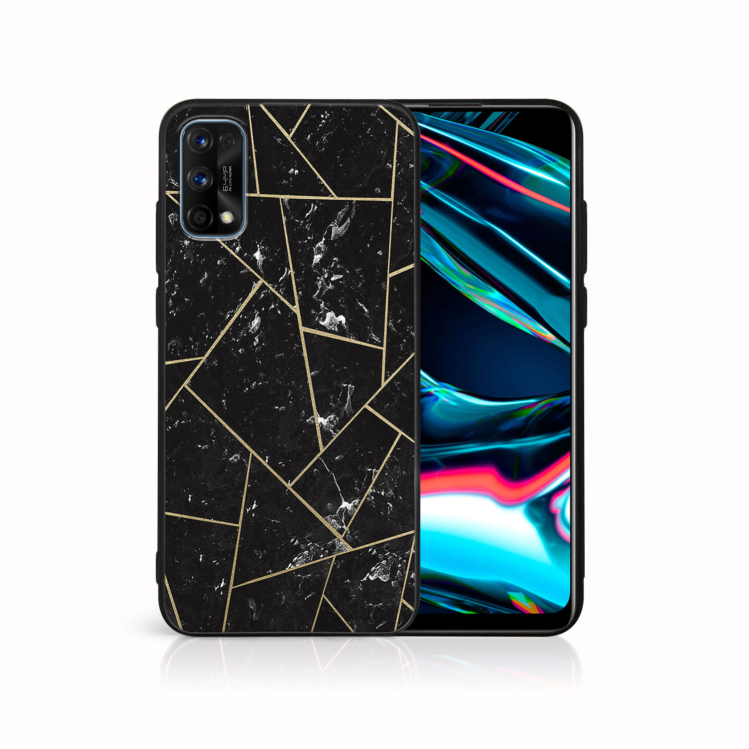 E-shop MY ART Ochranný kryt Realme 7 Pro POLYGONAL (150)