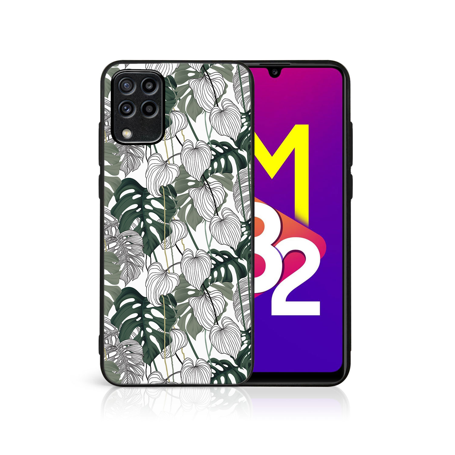E-shop MY ART Ochranný kryt pre Samsung Galaxy M53 5G LEAF (175)