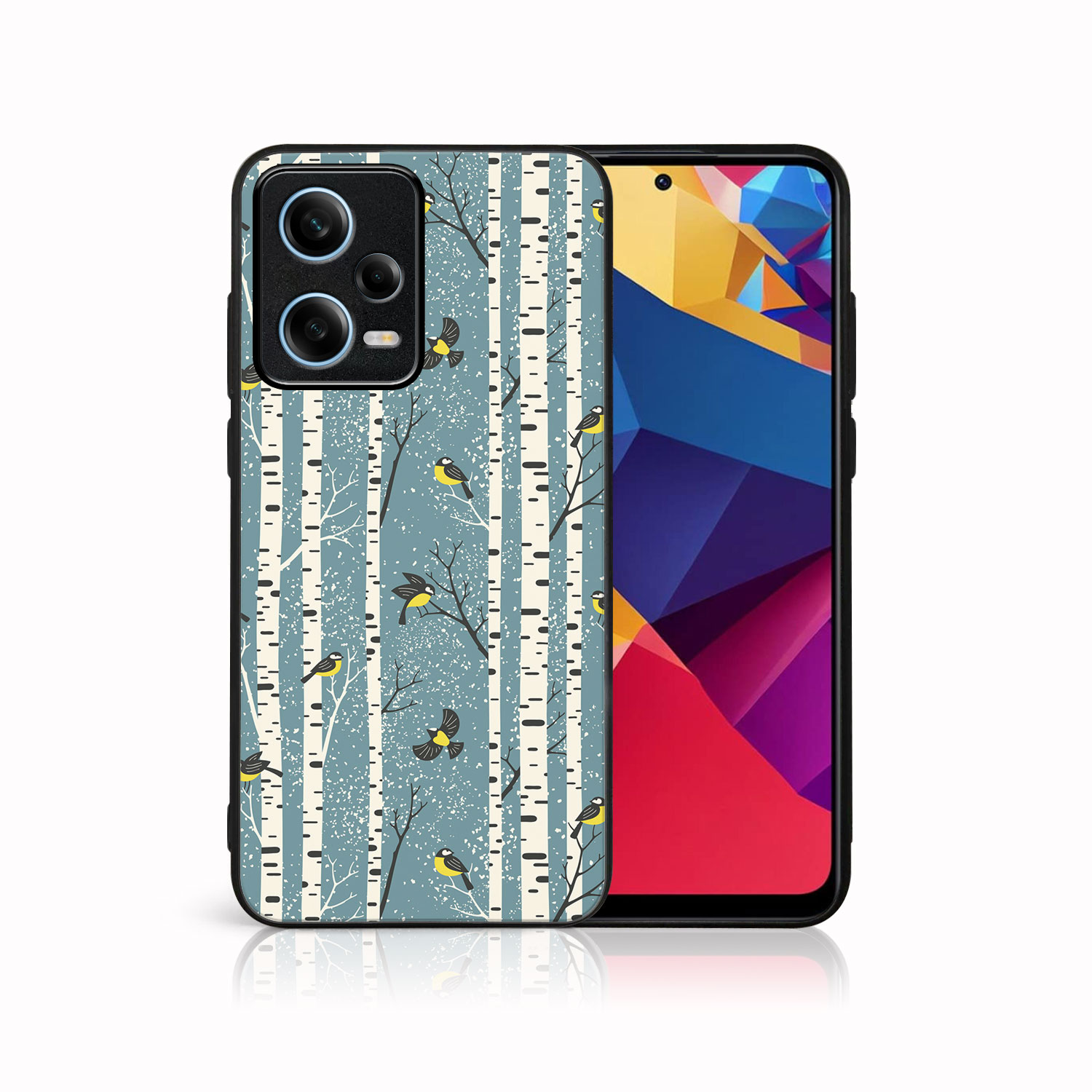 E-shop MY ART Kryt s vianočným dizajnom Xiaomi Redmi Note 12 5G BIRCH (072)
