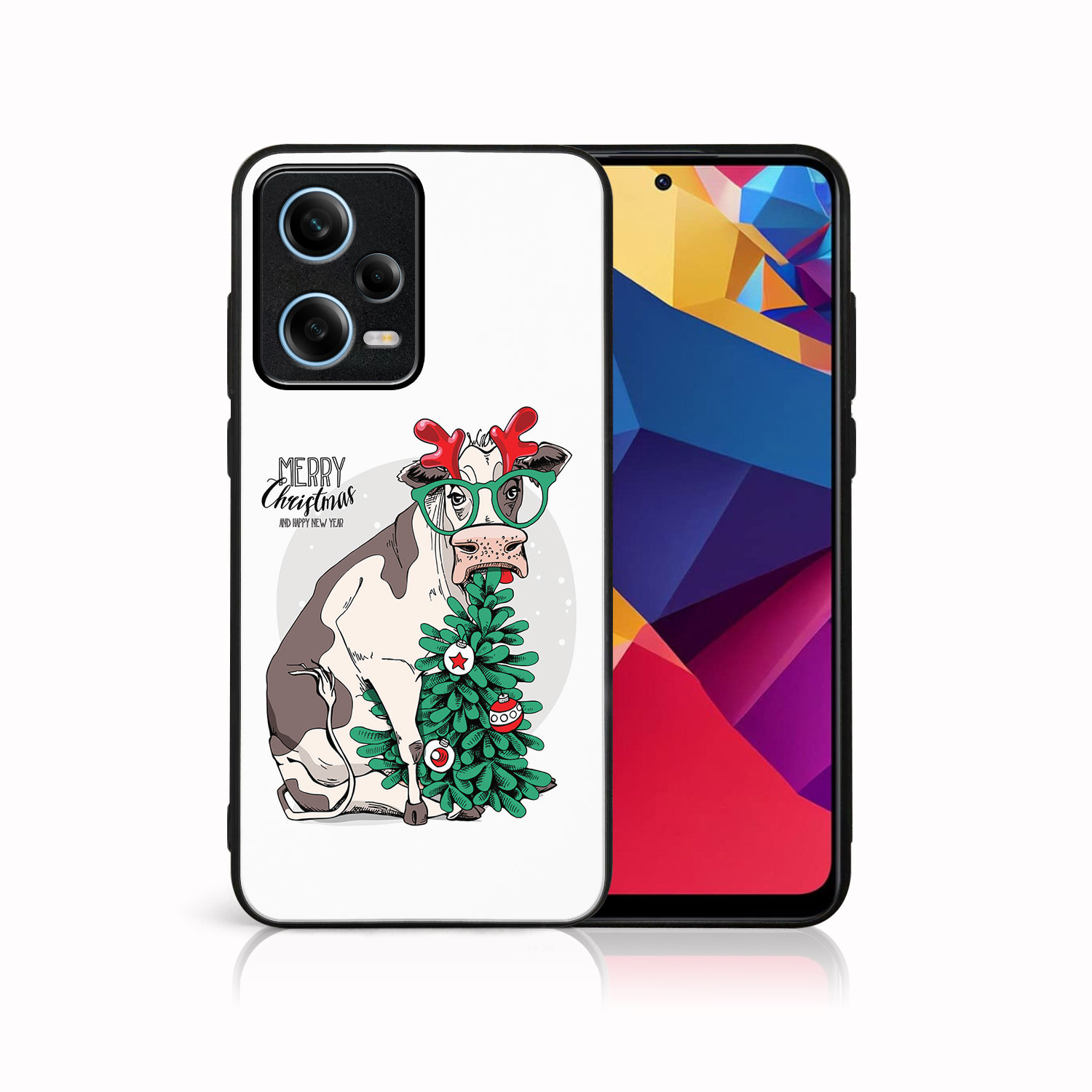 E-shop MY ART Kryt s vianočným dizajnom Xiaomi Redmi Note 12 Pro 5G CHRISTMAS (074)