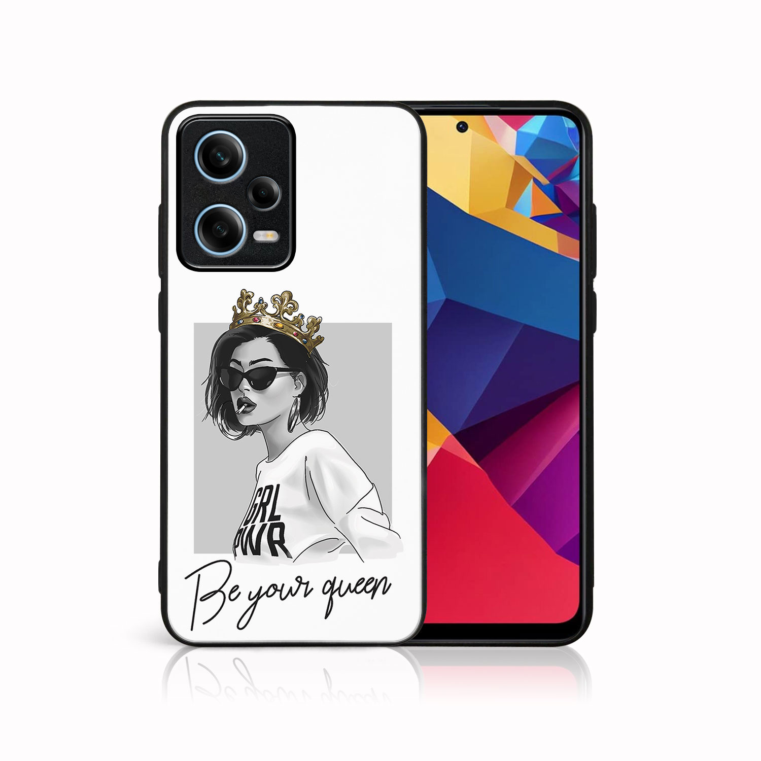 E-shop MY ART Ochranný kryt Xiaomi Redmi Note 12 Pro 5G QUEEN (139)