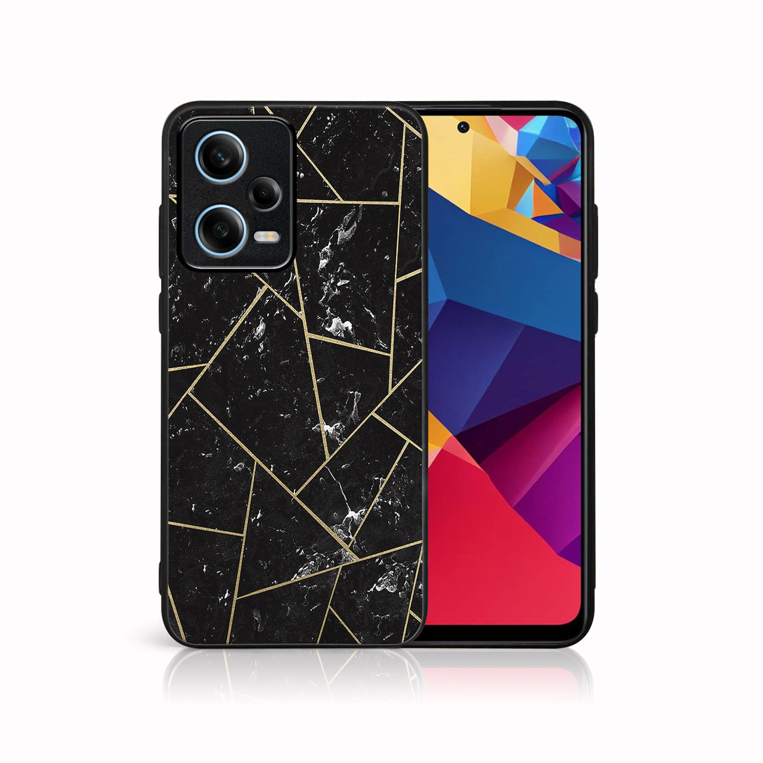 E-shop MY ART Ochranný kryt Xiaomi Redmi Note 12 Pro 5G POLYGONAL (150)