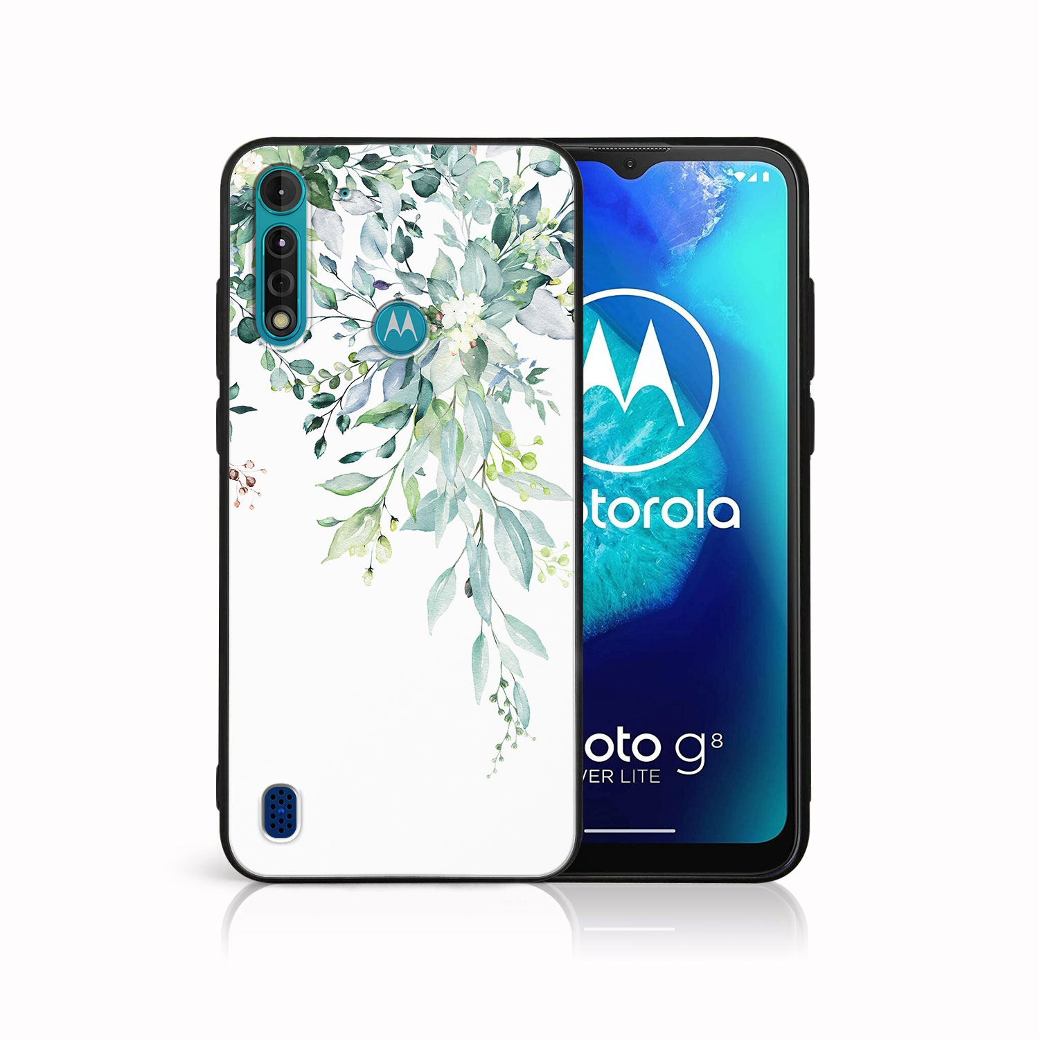 E-shop MY ART Ochranný kryt pre Motorola Moto G8 Power Lite GREENERY (155)