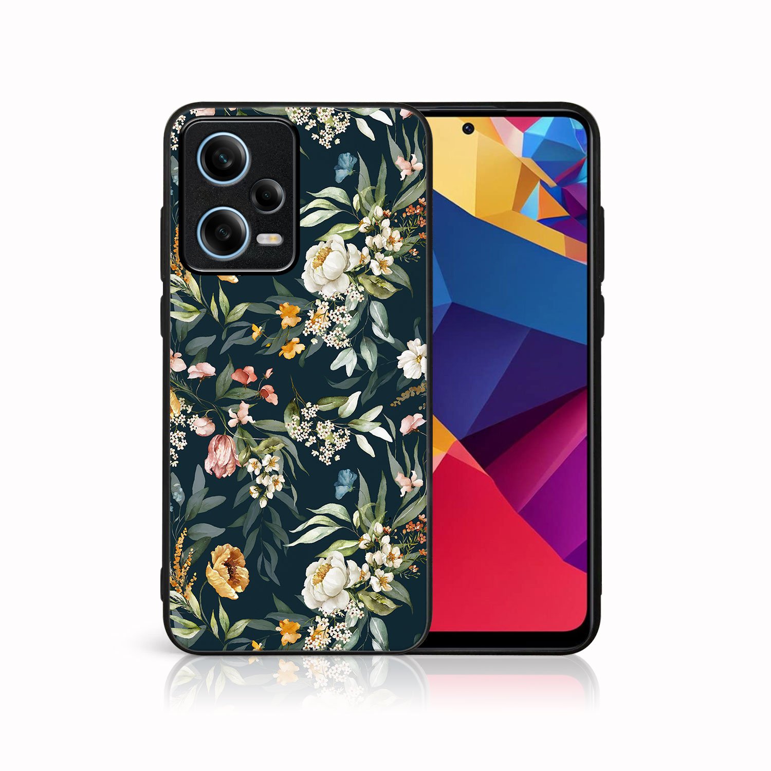 E-shop MY ART Ochranný kryt Xiaomi Redmi Note 12 Pro 5G FLORAL (158)