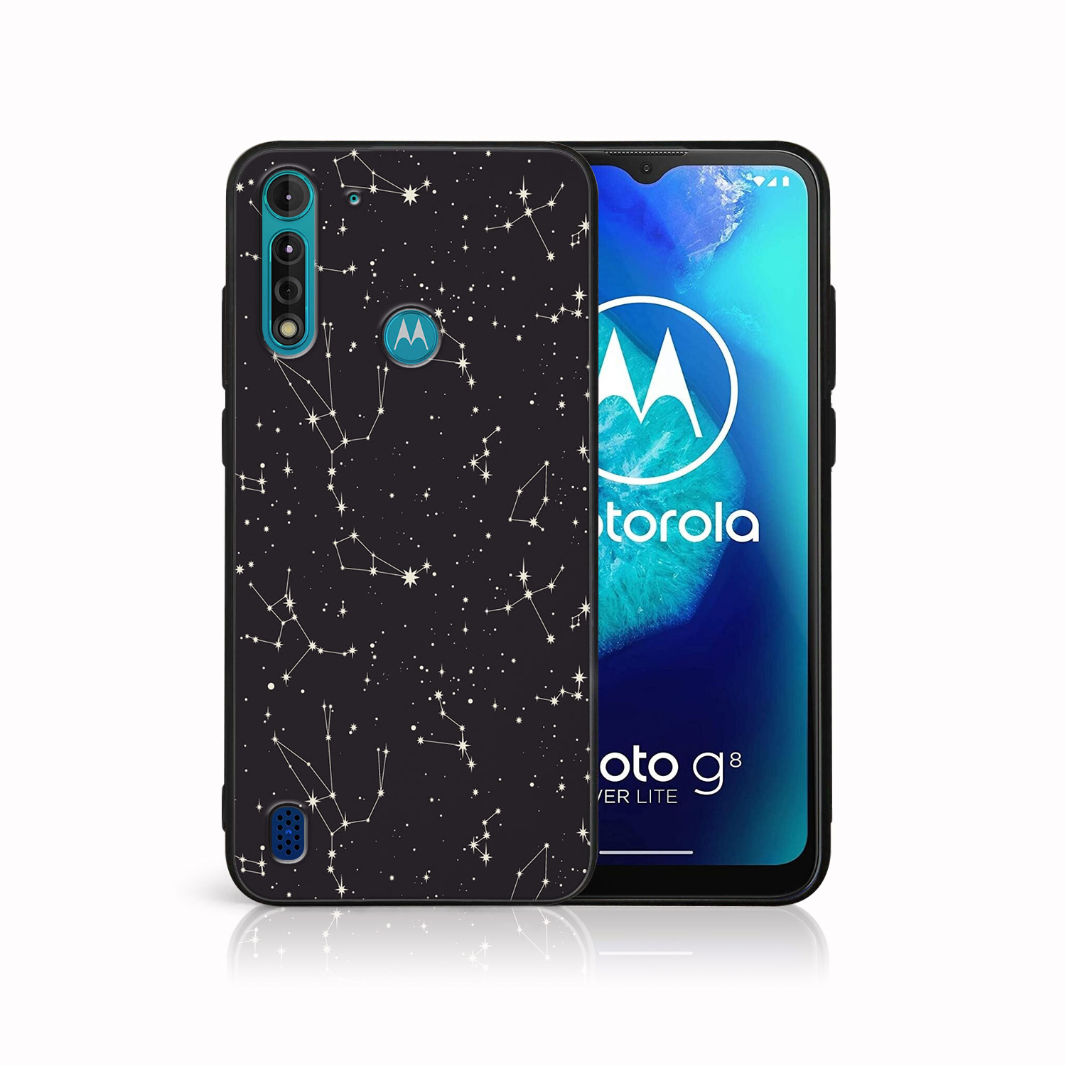 E-shop MY ART Ochranný kryt pre Motorola Moto G8 Power Lite STARRY (173)
