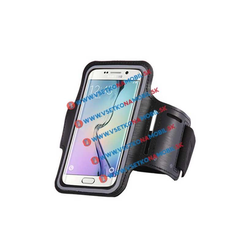 E-shop Univerzálne športové puzdro na mobil čierne