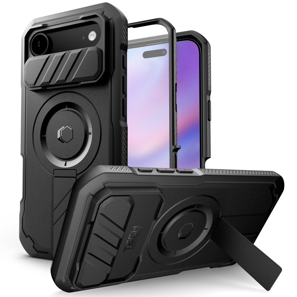 E-shop TECH-PROTECT KEVLAR MAGSAFE Odolný kryt Apple iPhone Air čierny