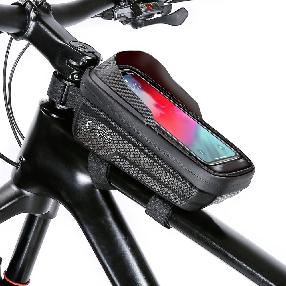 E-shop TECH-PROTECT SAKWA V2 Cyklistická taška s držiakom na mobil 1L čierna