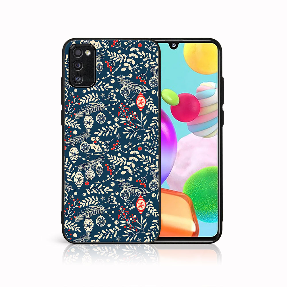 E-shop MY ART obal s vianočným dizajnom Samsung Galaxy A41 MISTLETOE (070)