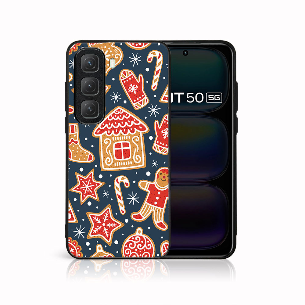 E-shop MY ART Kryt s vianočným dizajnom Infinix Hot 50 CHRISTMAS (069)