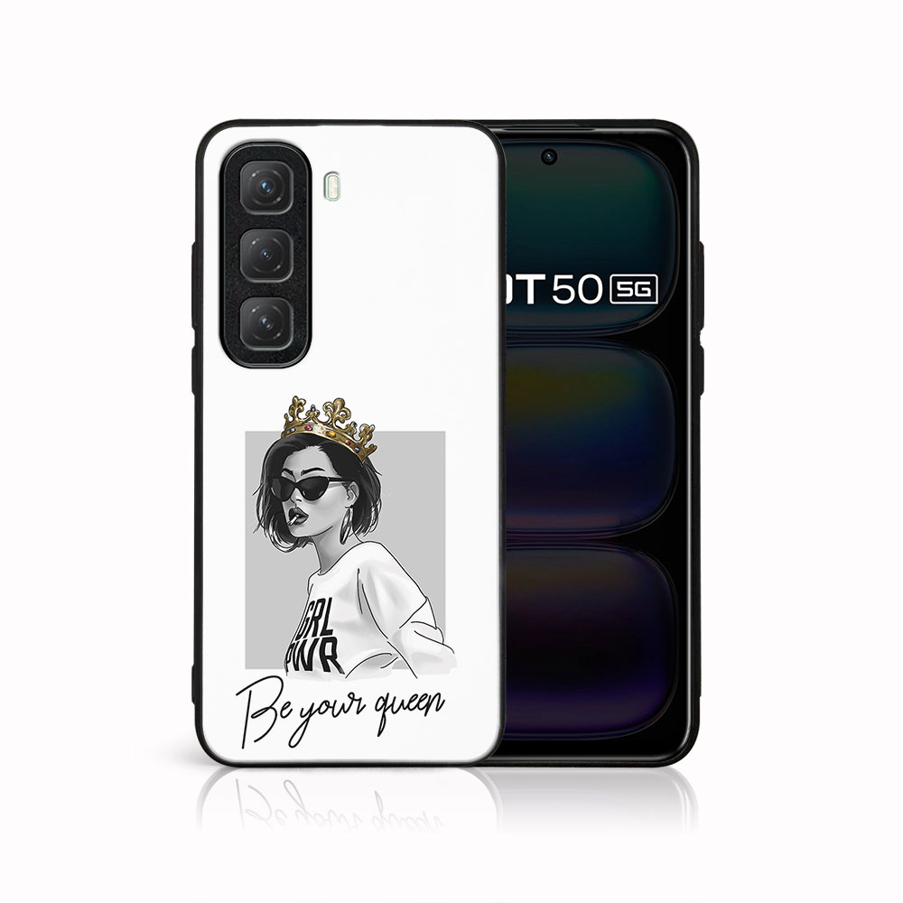E-shop MY ART Ochranný kryt pre Infinix Hot 50 QUEEN (139)