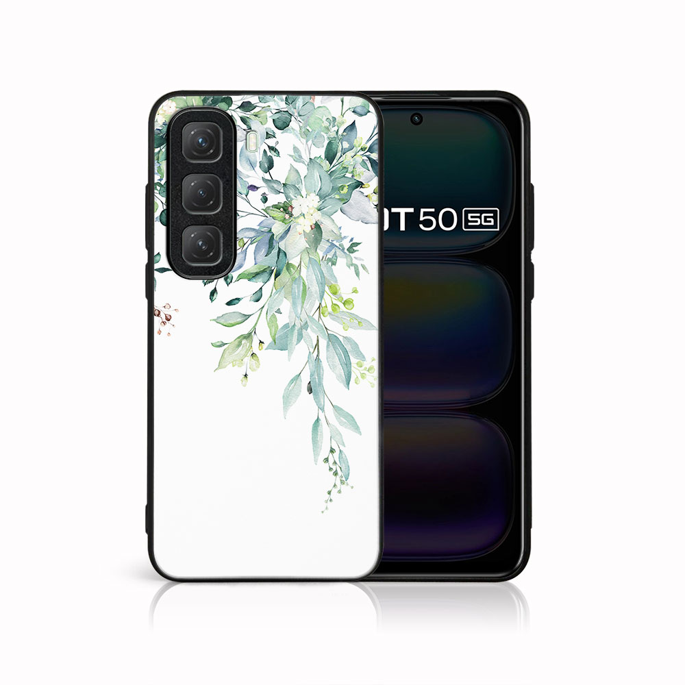 E-shop MY ART Ochranný kryt pre Infinix Hot 50 GREENERY (155)