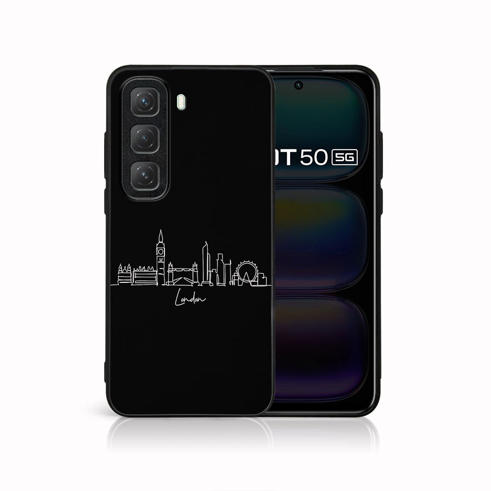 E-shop MY ART Ochranný kryt pre Infinix Hot 50 LONDON (208)