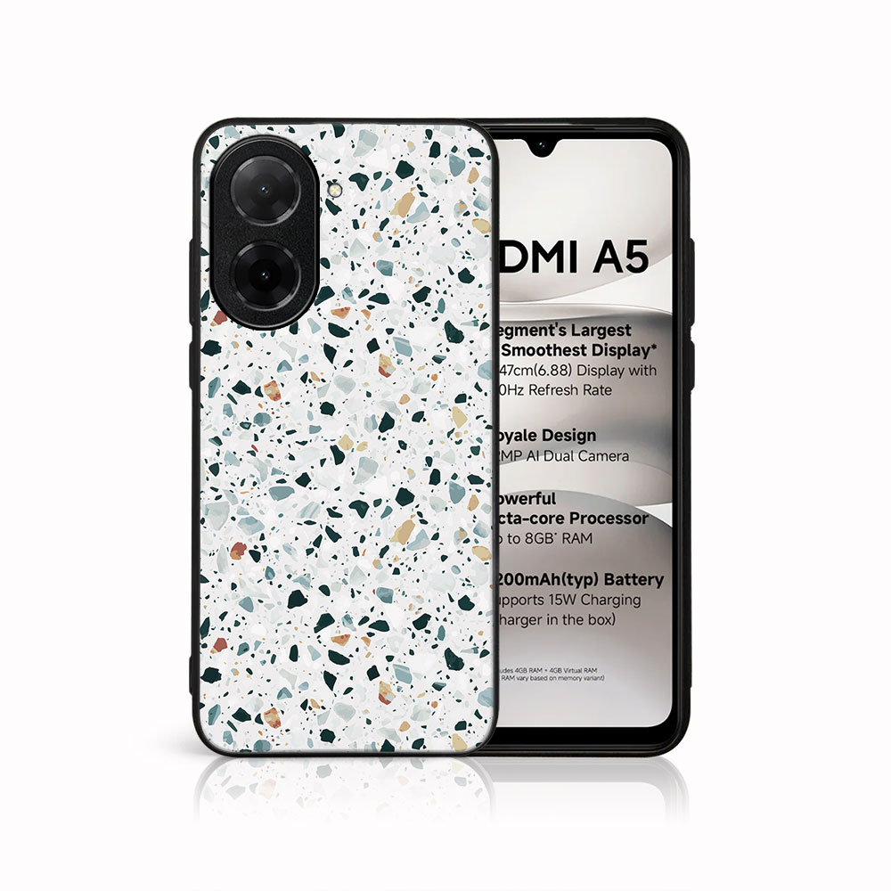 E-shop MY ART Ochranný kryt pre Xiaomi Redmi A5 GREY TERRAZZO (163)