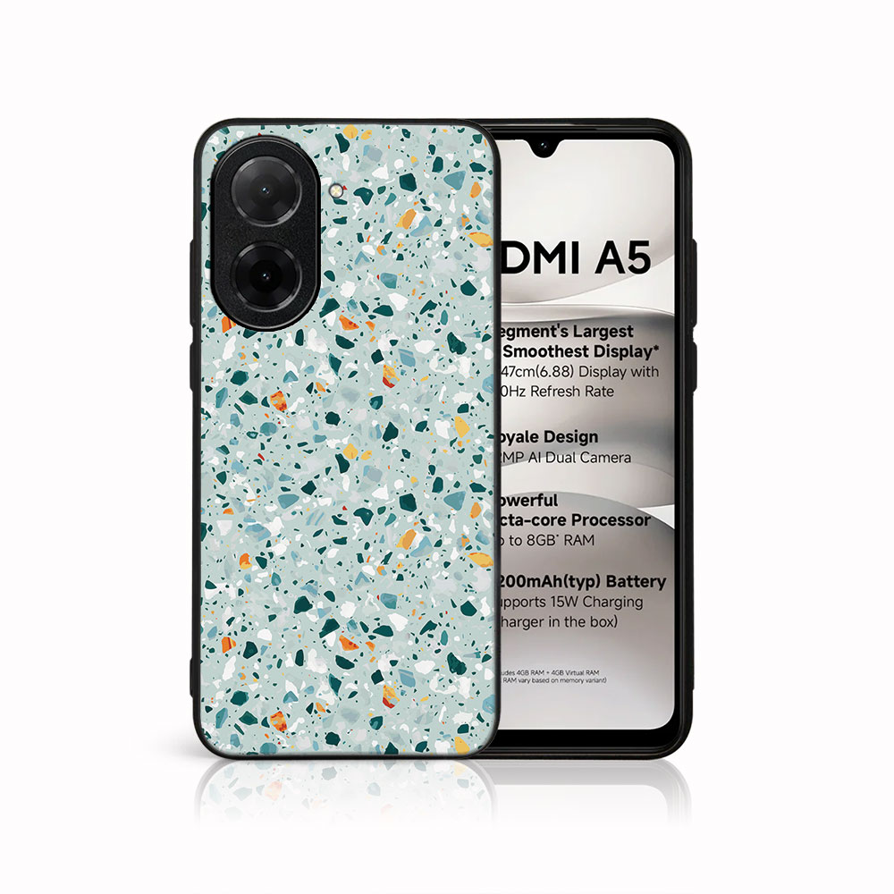 E-shop MY ART Ochranný kryt pre Xiaomi Redmi A5 BLUE TERRAZZO (164)