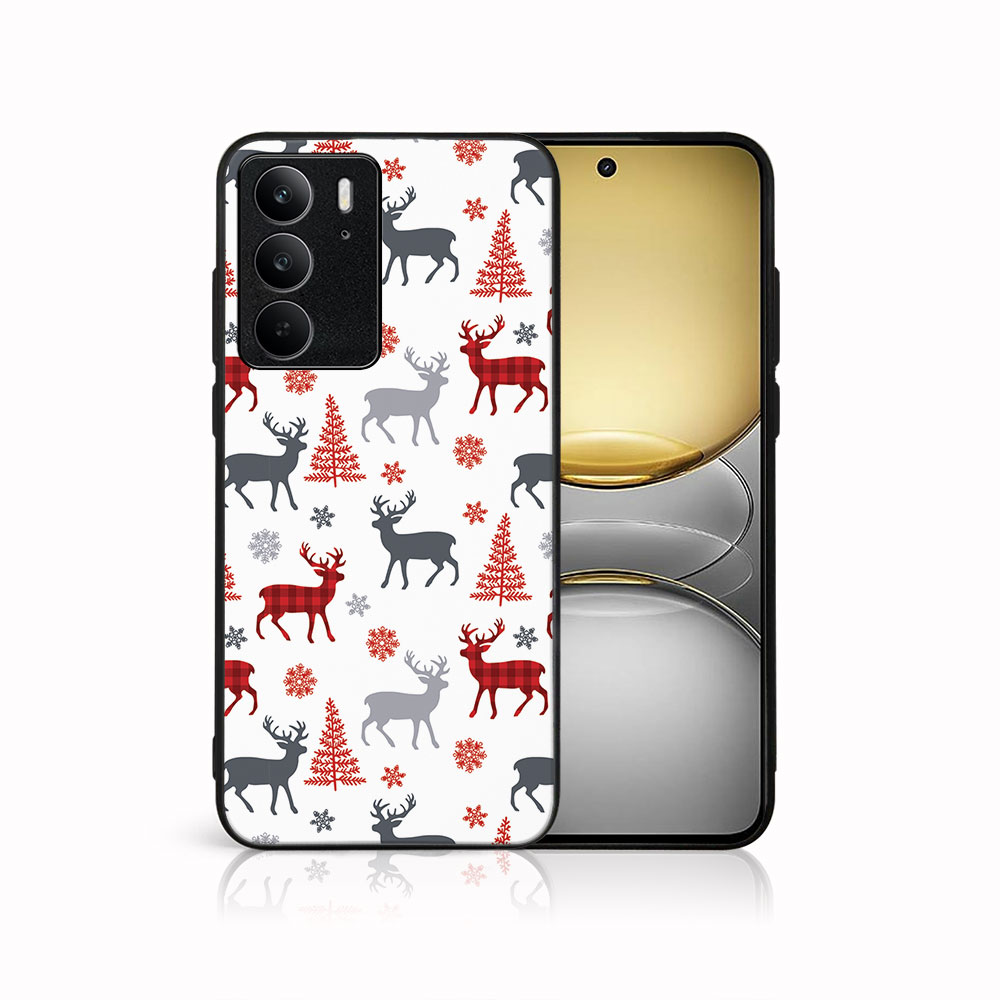 E-shop MY ART Kryt s vianočným dizajnom Realme C75 / Realme 14x 5G DEER (068)