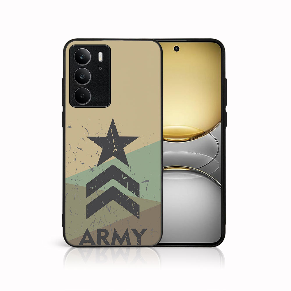 E-shop MY ART Ochranný kryt pre Realme C75 / Realme 14x 5G ARMY (236)
