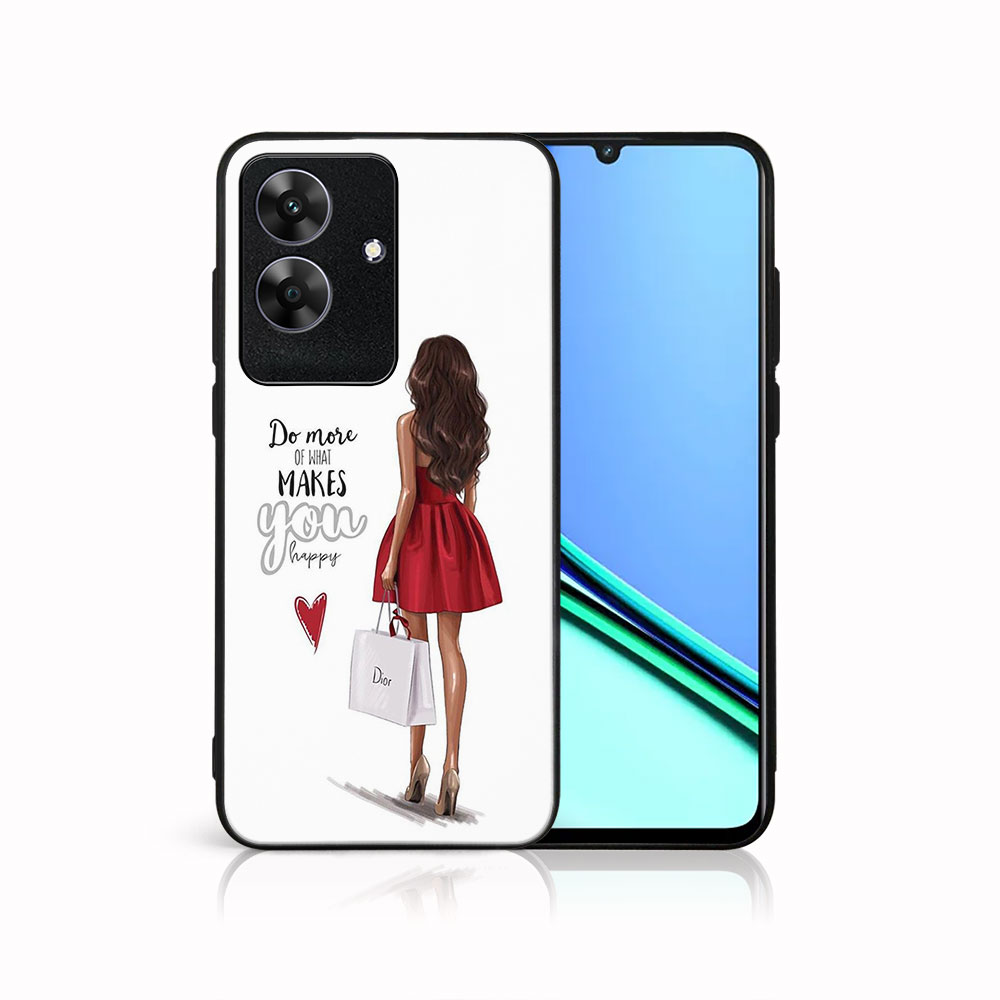 E-shop MY ART Ochranný kryt pre Realme Note 60 RED DRESS (137)