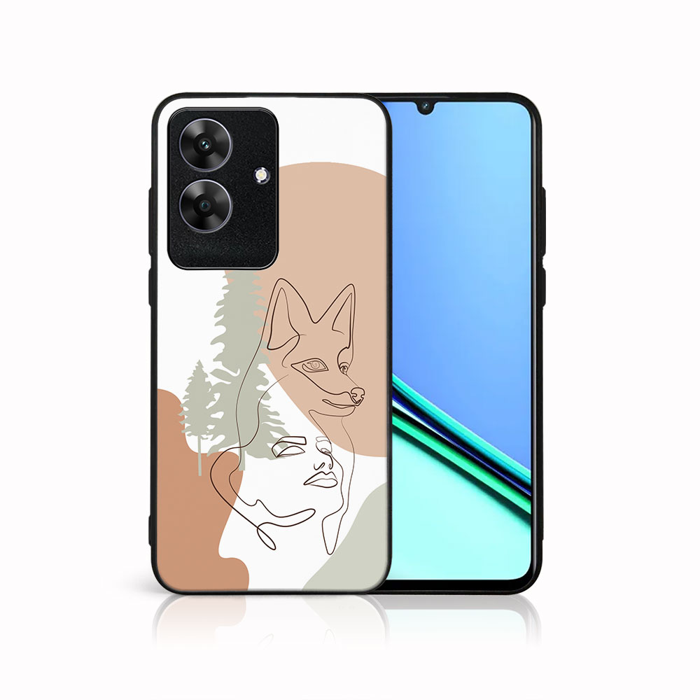E-shop MY ART Ochranný kryt pre Realme Note 60 FOX (191)