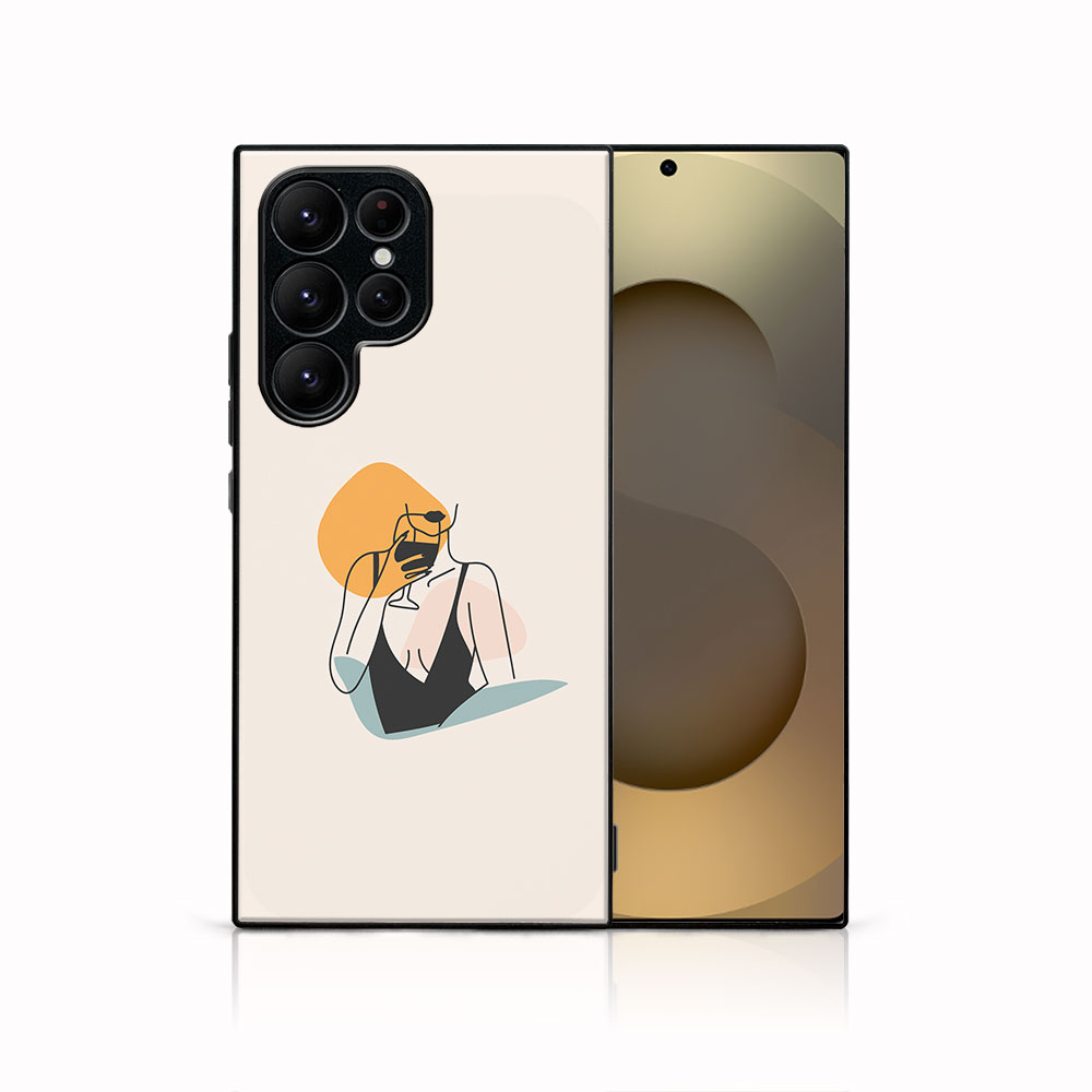 E-shop MY ART Ochranný kryt pre Samsung Galaxy S25 Ultra 5G WOMAN (197)