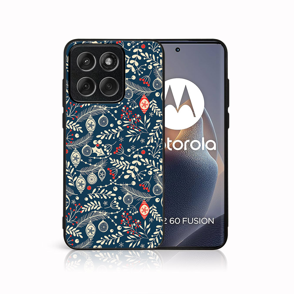 E-shop MY ART Kryt s vianočným dizajnom Motorola Edge 60 / Edge 60 Fusion MISTLETOE (070)