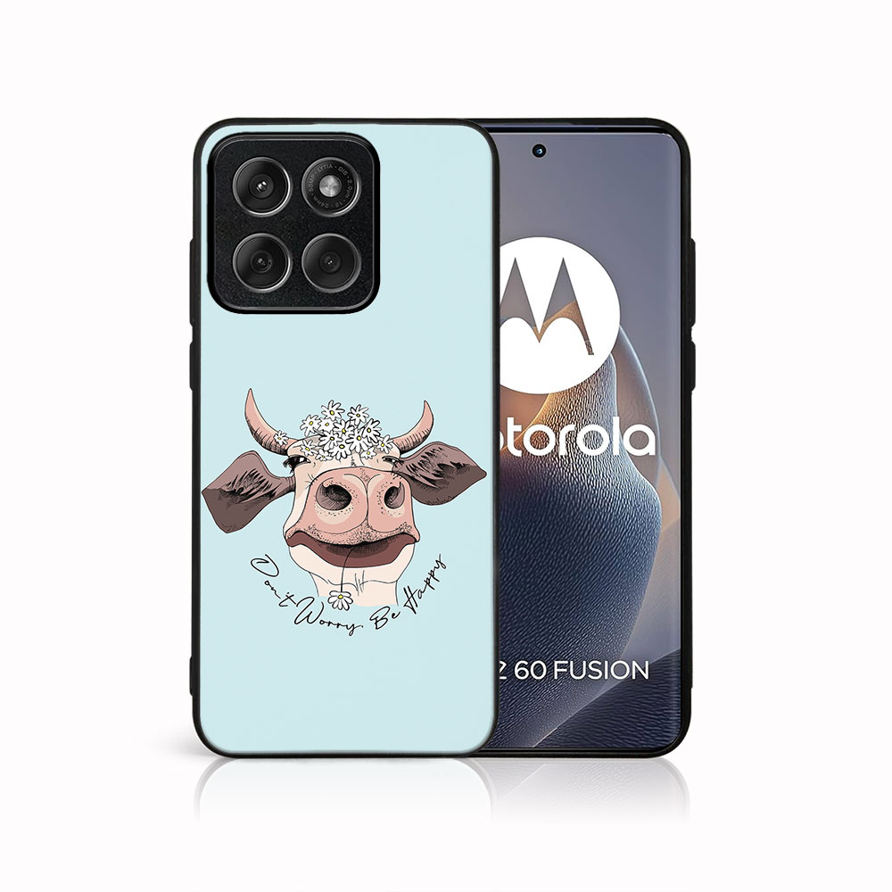 E-shop MY ART Ochranný kryt pre Motorola Edge 60 / Edge 60 Fusion HAPPY COW (181)