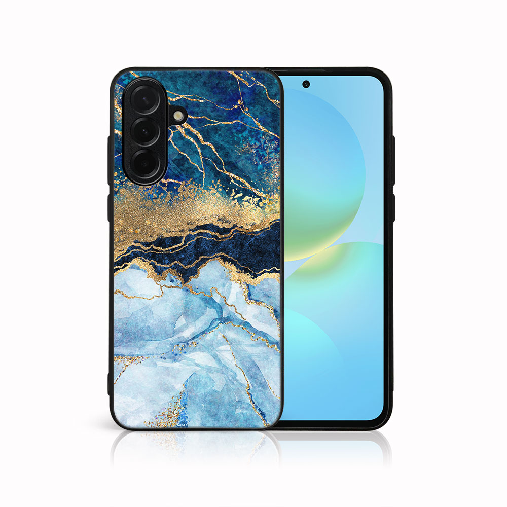 E-shop MY ART Ochranný kryt pre Samsung Galaxy A26 BLUE MARBLE (141)