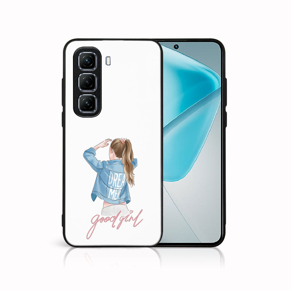 E-shop MY ART Ochranný kryt pre Infinix Hot 50 5G GOOD GIRL (130)