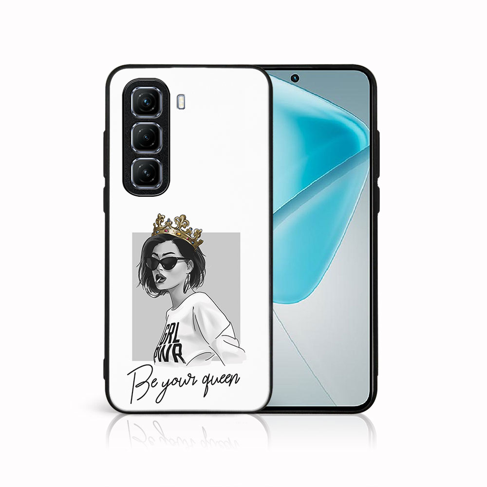 E-shop MY ART Ochranný kryt pre Infinix Hot 50 5G QUEEN (139)