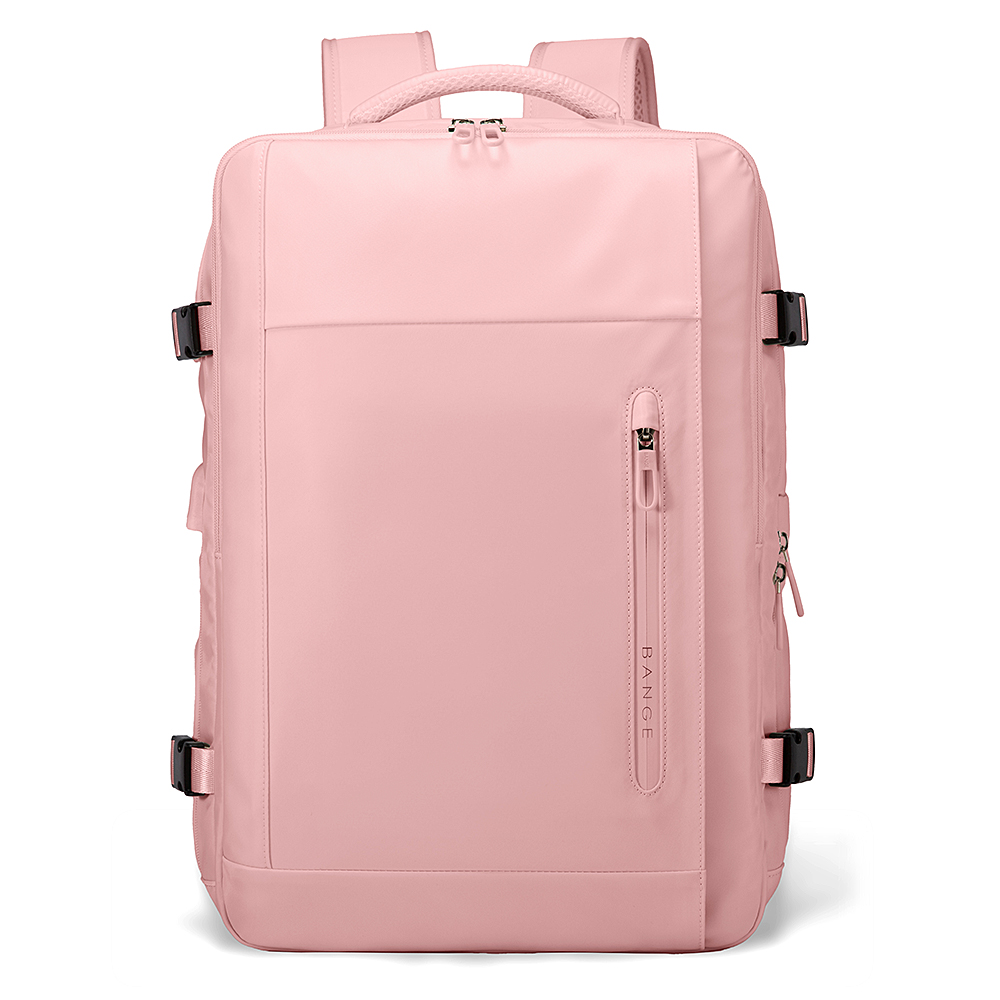 E-shop BANGE BG-1801 Cestovný batoh s priehradkou na notebook ružový