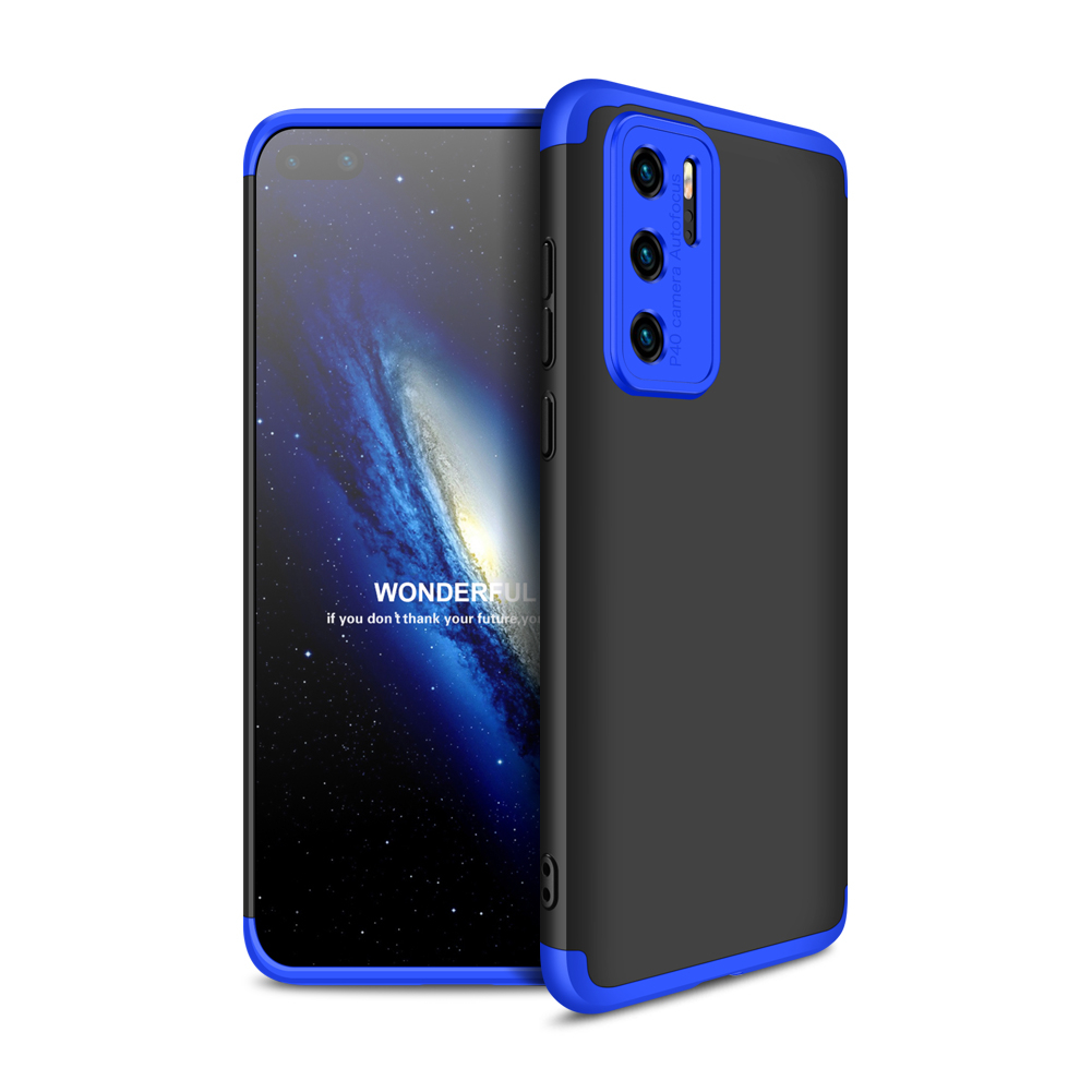 E-shop 360° Ochranný kryt Huawei P40 čierny-modrý