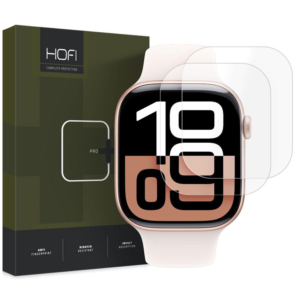 E-shop HOFI HYDROFLEX PRO+ 2x Hydrogélová fólia pre Apple Watch 10 / 11 42mm