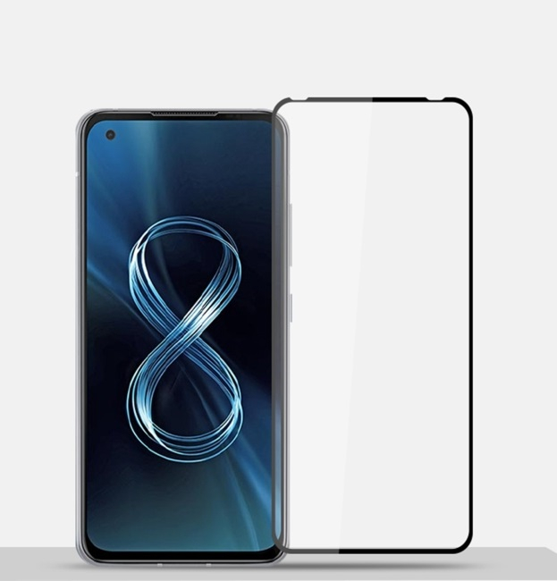 E-shop 3D Tvrdené sklo Asus Zenfone 8 Mini čierne