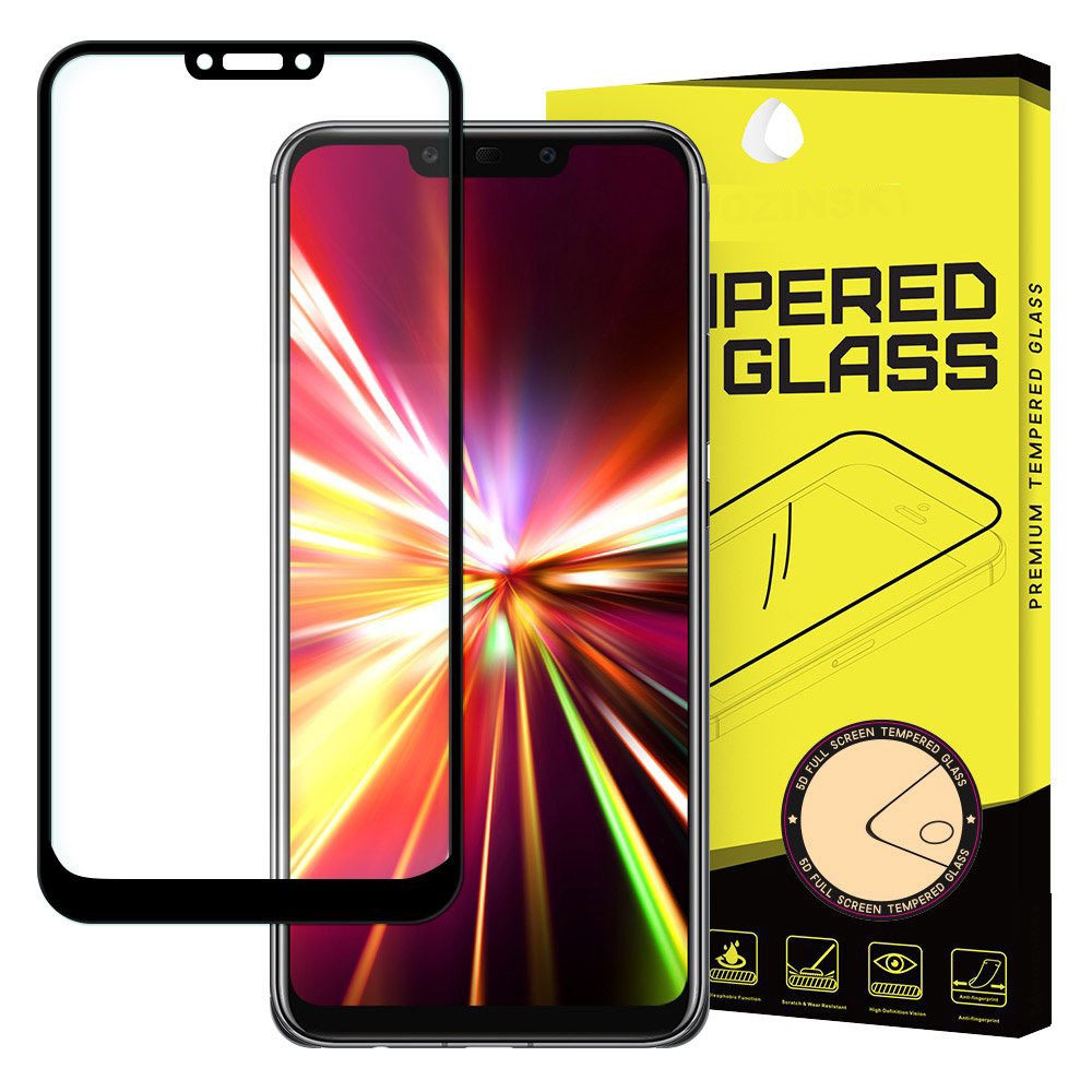 E-shop 3D Tvrdené sklo Huawei Mate 20 Lite čierne
