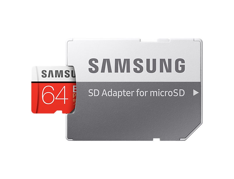 SAMSUNG MICRO SDXC 64GB EVO PLUS + SD ADAPTÉR MB-MC64GA/EU