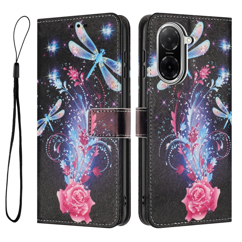 E-shop ART Peňaženkový kryt pre Xiaomi Redmi A5 DRAGONFLY